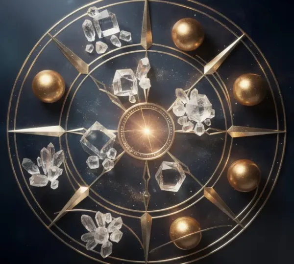 Rappresentazione simbolica delle dodici case astrologiche nel tema natale