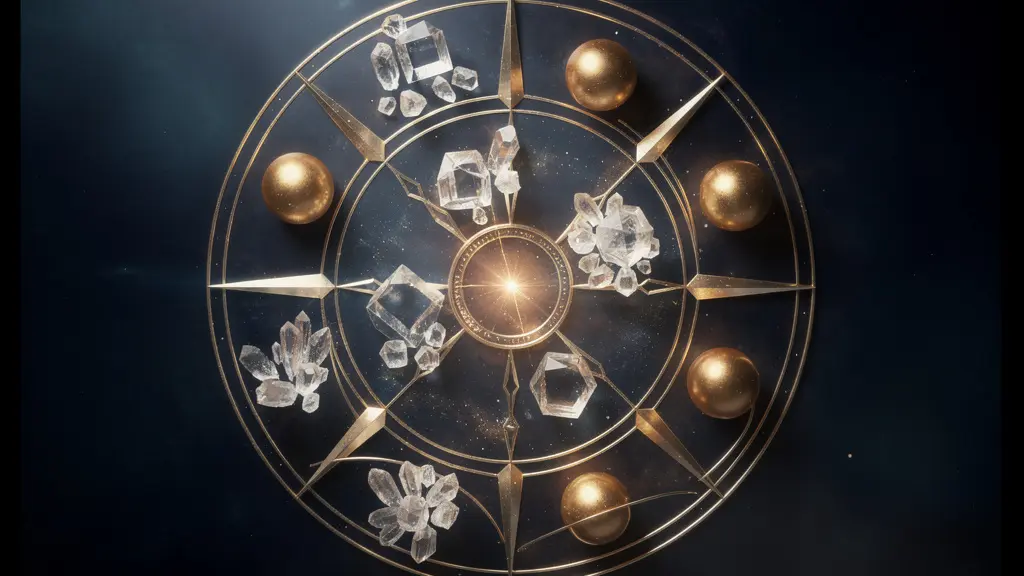 Rappresentazione simbolica delle dodici case astrologiche nel tema natale