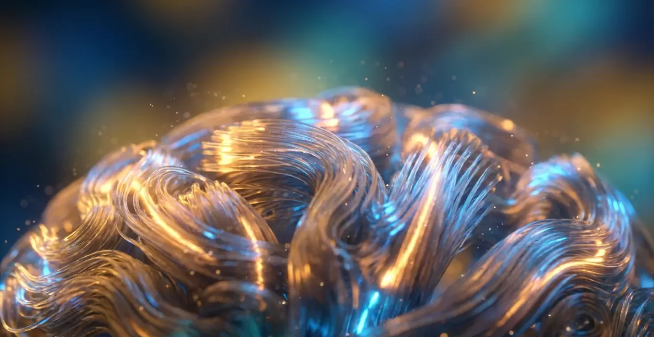 Visualizzazione astratta delle connessioni neurali attivate dai simboli archetipici